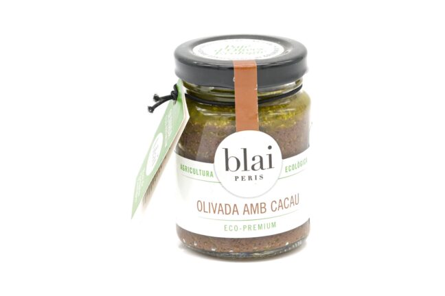 Schwarze Olivenpaste mit Kakao Bio